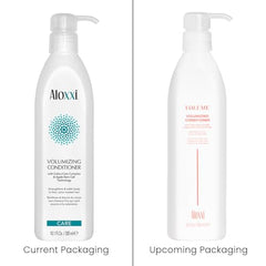 ALOXXI Volumizing Conditioner pump enables easy daily use and even distribution.