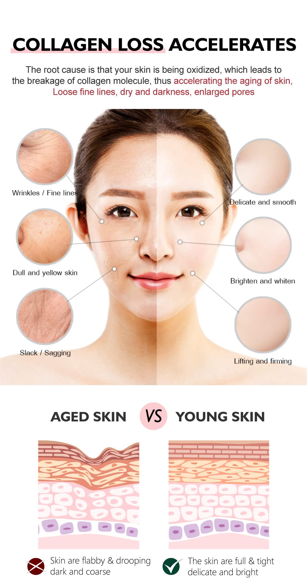 ALPAIS cream pump reveals easy, precise day and night application.