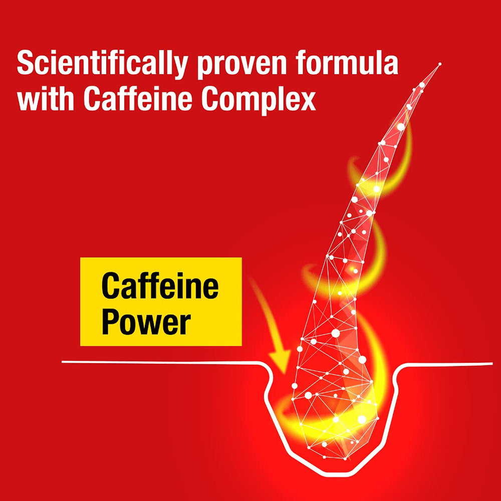 Alpecin Caffeine Shampoo C1 two-pack packaging on display for routine