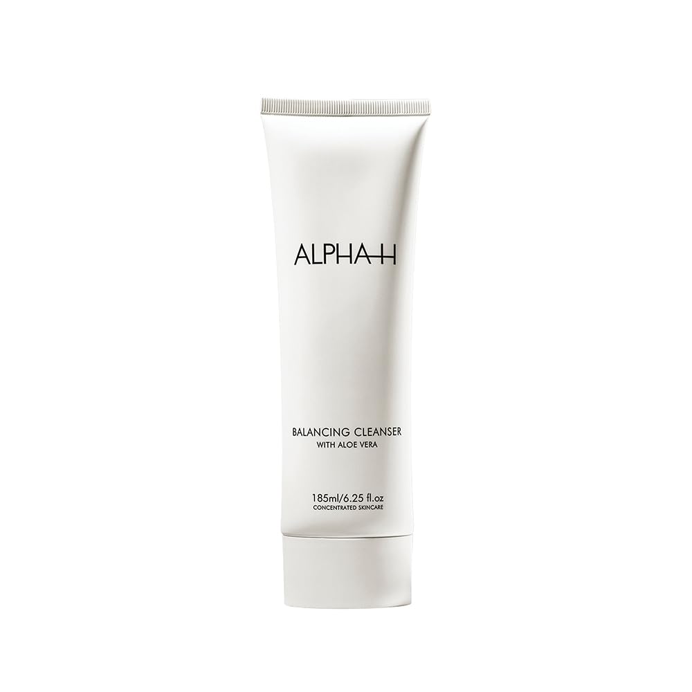 Alpha-H Balancing Cleanser bottle pump for gentle, daily cleansing