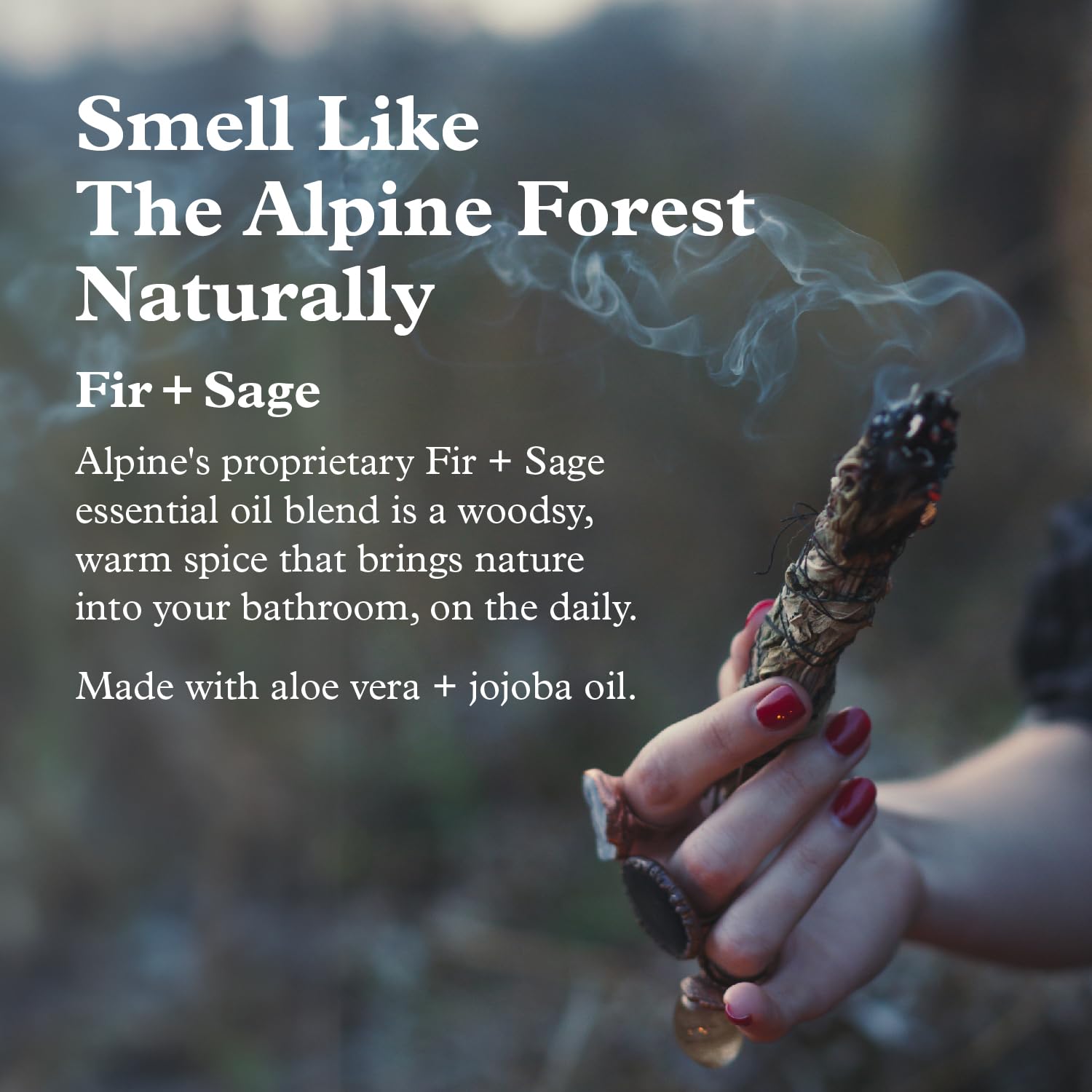 Alpine Provisions Aloe Vera and Coconut Oil closeup for skin hydration