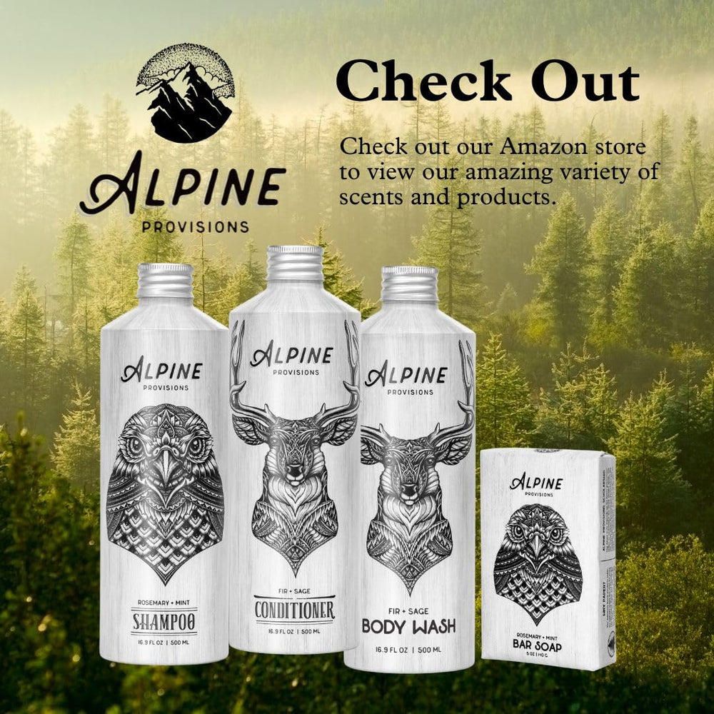 Alpine Provisions unisex cleanse application demonstrates versatile use.