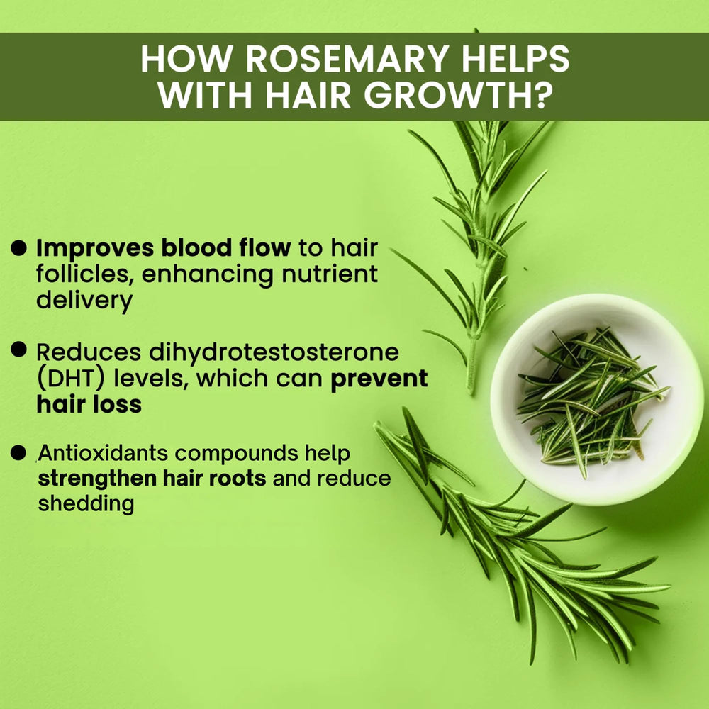 Alps Goodness Rosemary Water Spray hair-smoothing supports softer, more manageable hair.