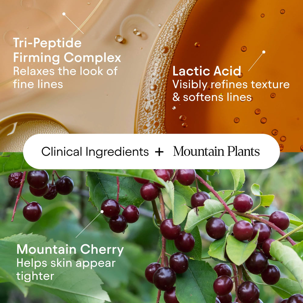 Alpyn Beauty Chokecherry extract visual hints brightening potential.