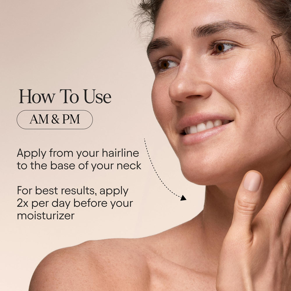 Alpyn Beauty ingredients matrix showcases peptides and natural extracts.
