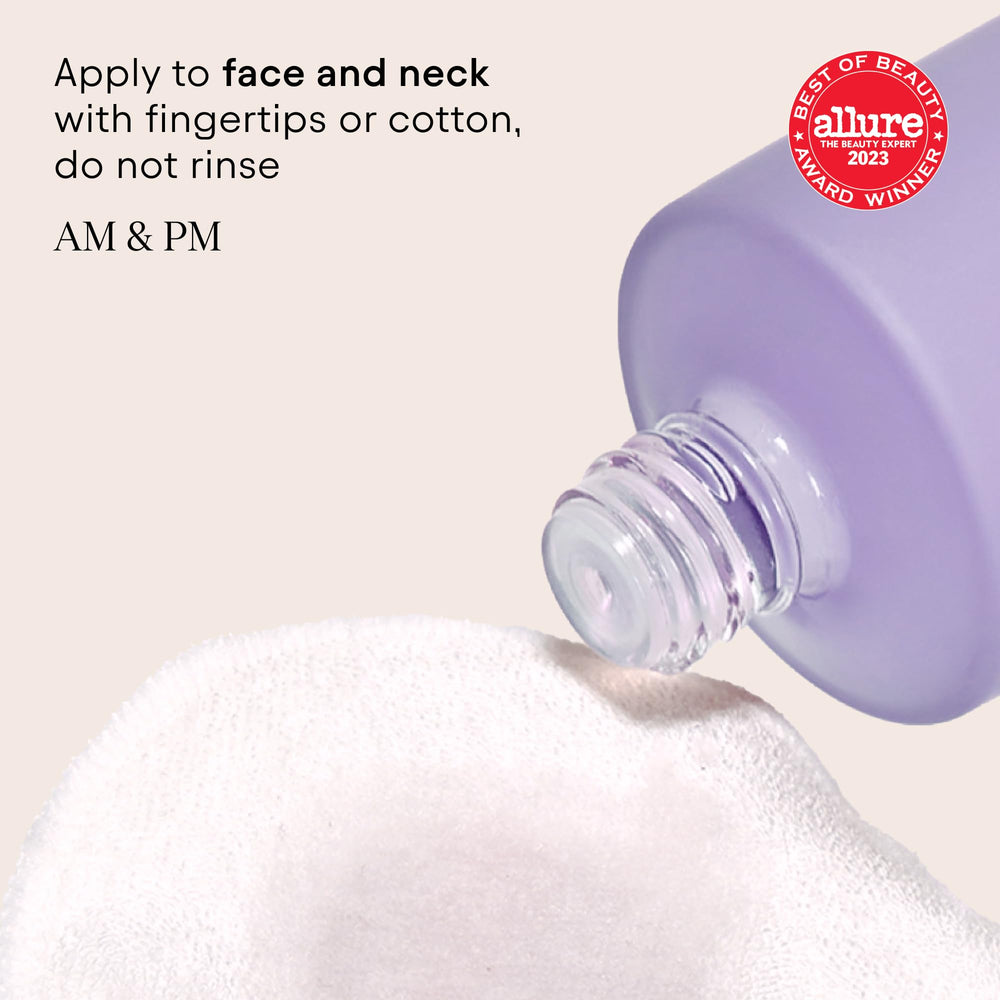 Alpyn Beauty Pore Toner packaging on shelf with product name visible.
