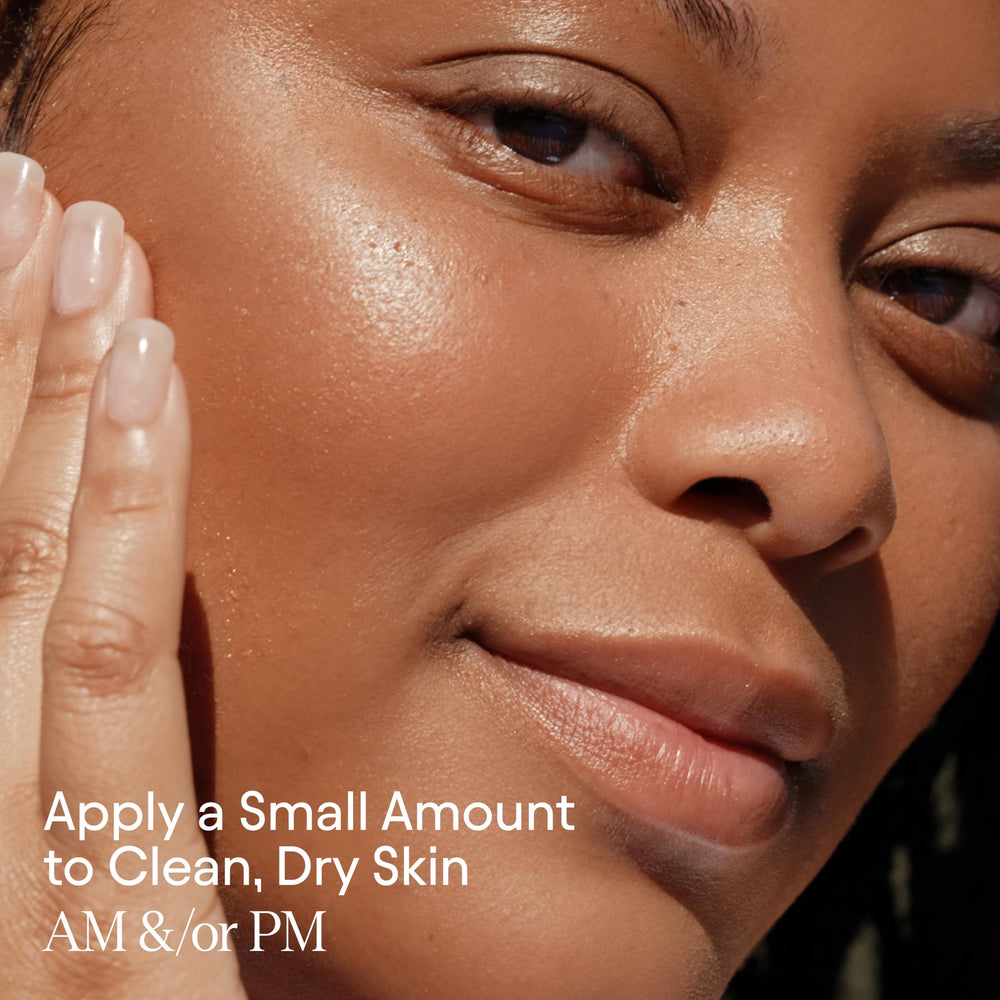 Product shot outdoors, hinting at high-altitude climate-adapted skincare.