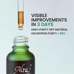 Dropper releasing serum for precise application