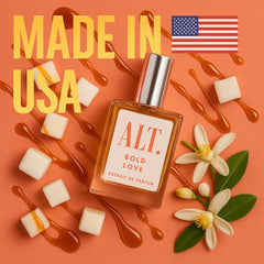 ALT. FRAGRANCES Bold Love perfume application, perfect for date nights and gifting.