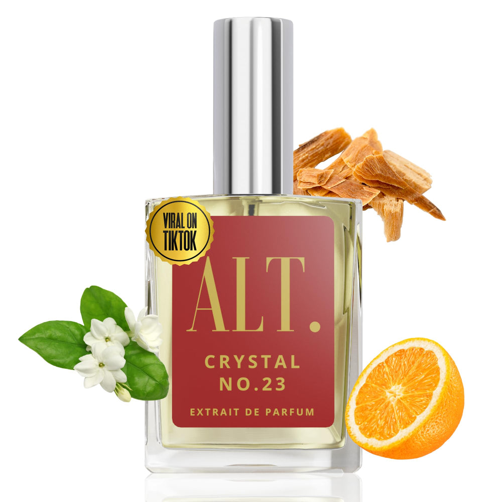 ALT Crystal No. 23 Extrait de Parfum bottle front, bold and versatile for daily wear