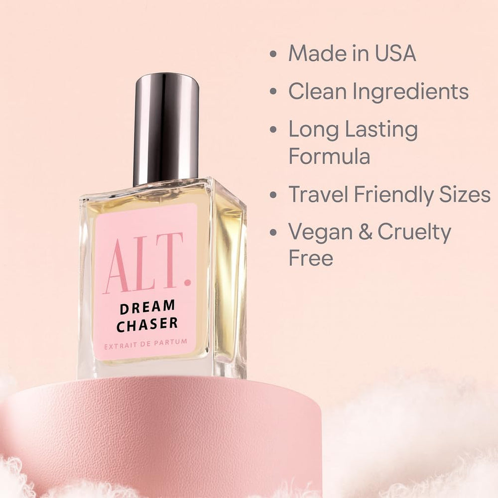 ALT. FRAGRANCES Dream Chaser travel-sized bottle for on-the-go touch-ups