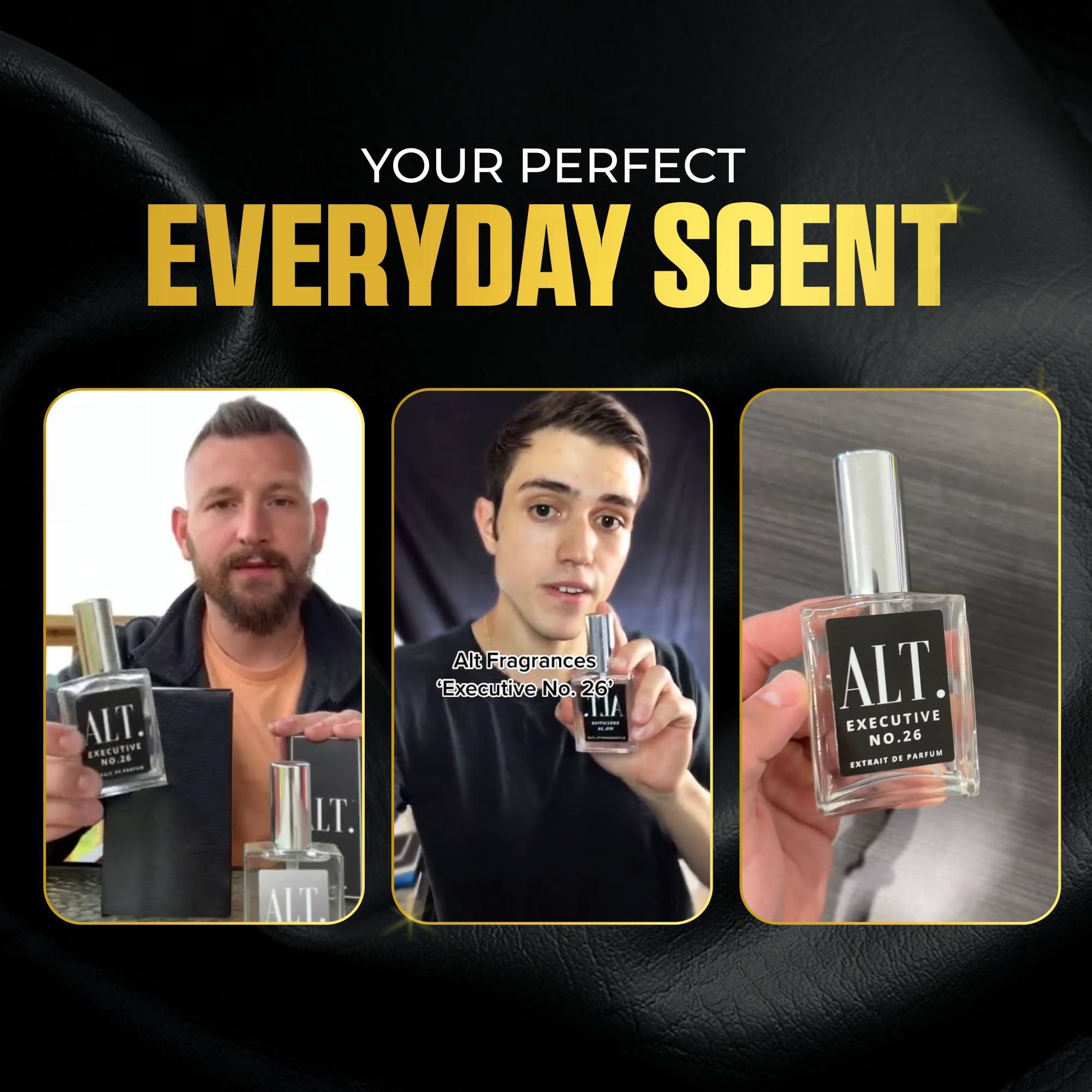 ALT Fragrances Executive 26 base notes oakmoss vanilla provide lasting depth
