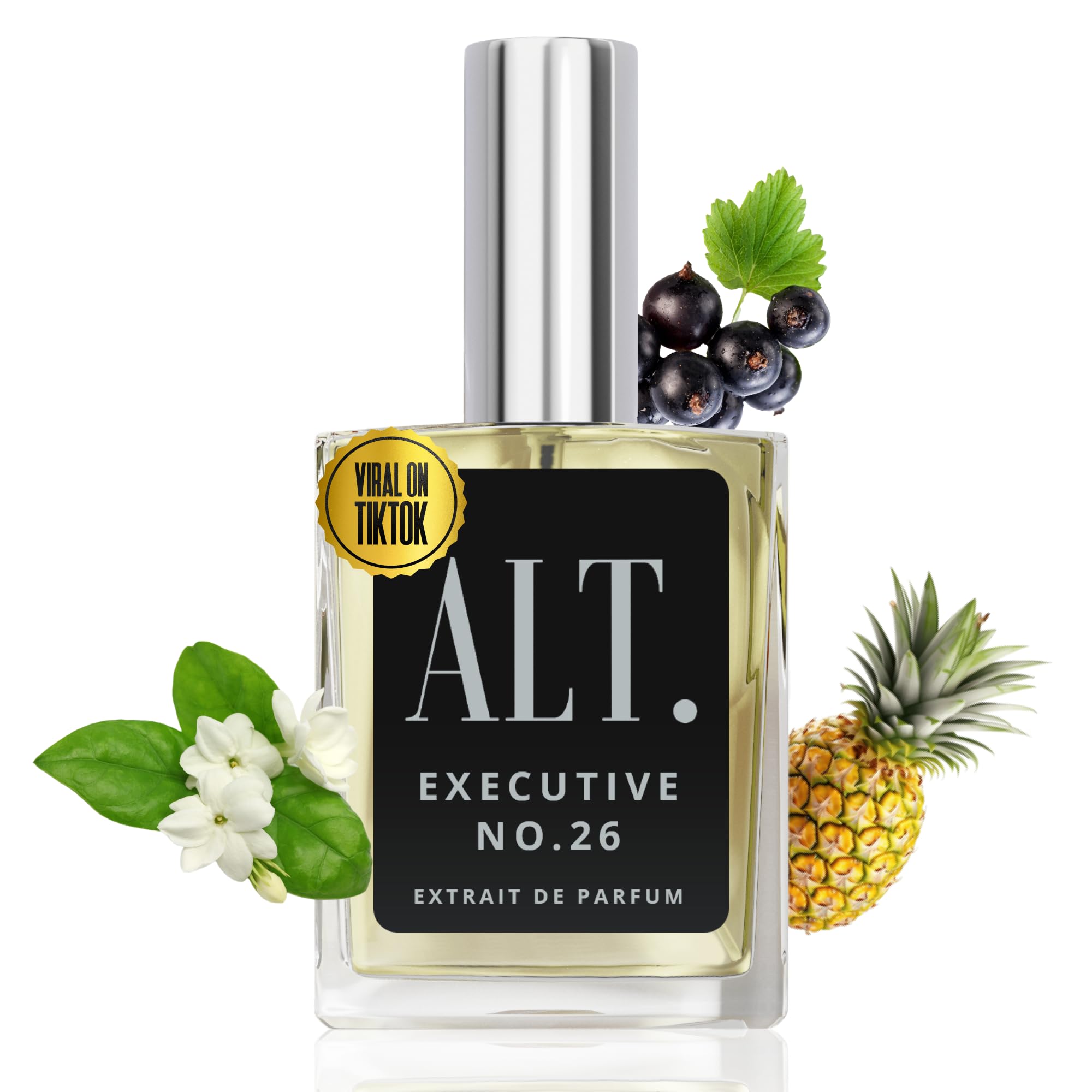 ALT. Fragrances Executive 26 bottle front view with premium packaging for everyday luxury