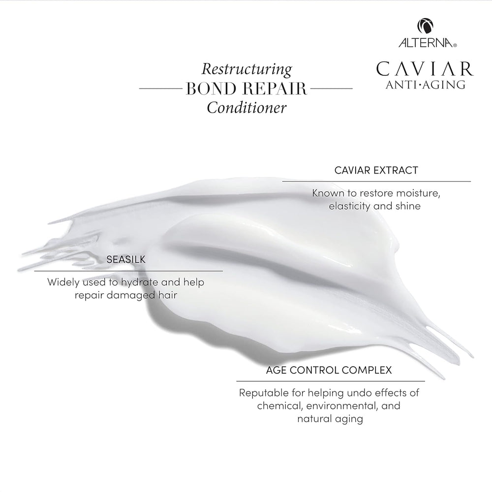 Packaging box of Alterna Caviar Anti-Aging Bond Repair set