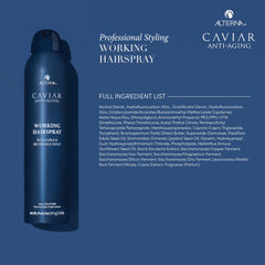 Alterna Caviar Anti-Aging brushable hair look with natural movement.