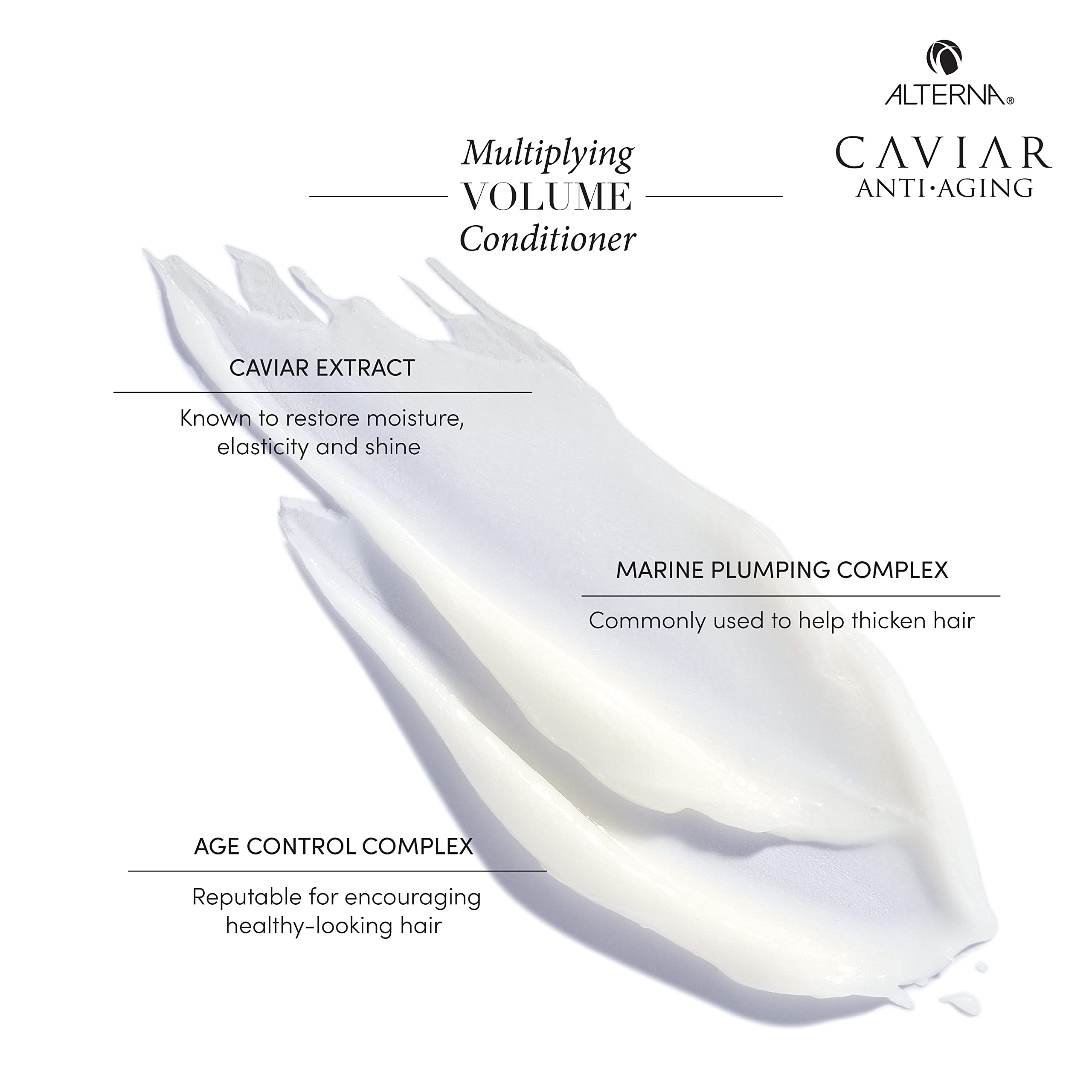 Alterna Caviar Anti-Aging Multiplying Volume designed for color-treated hair.