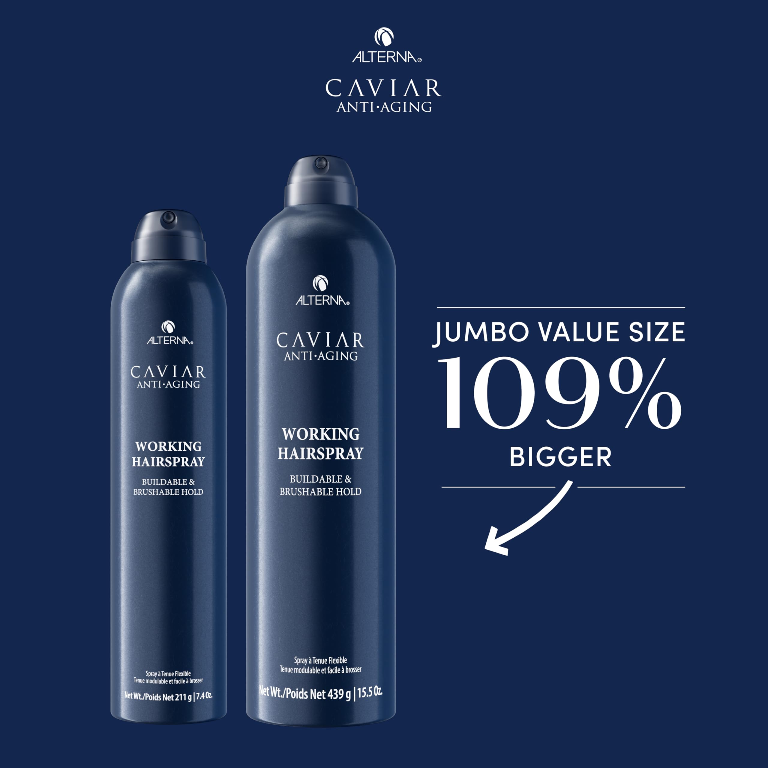 Two-pack offer from Alterna Caviar Anti-Aging for regular use.