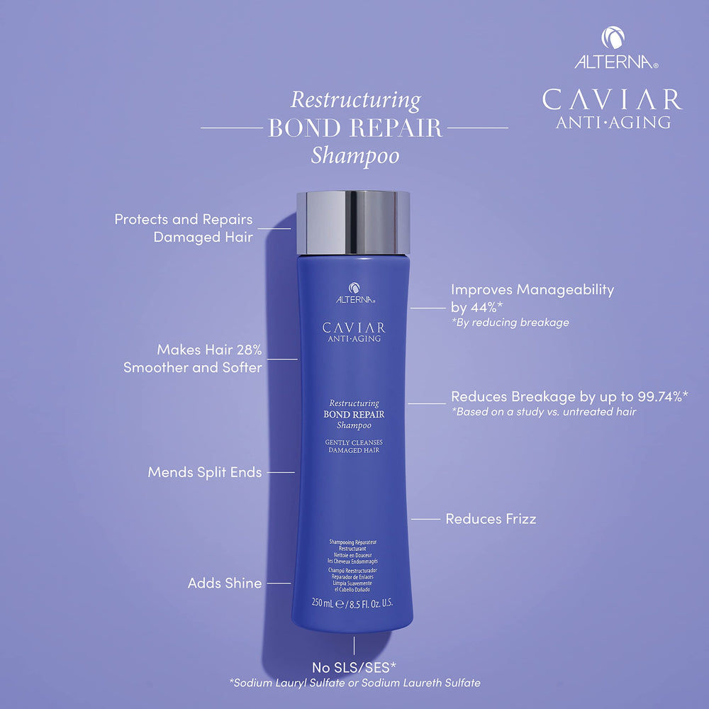 Alterna conditioner with bond enforcing technology smooths and strengthens hair.