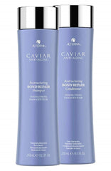 Alterna shampoo with bond enforcing technology supports bond repair.