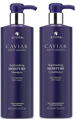 Alterna Caviar Anti-Aging moisture shampoo bottle for hydrated, shiny hair.