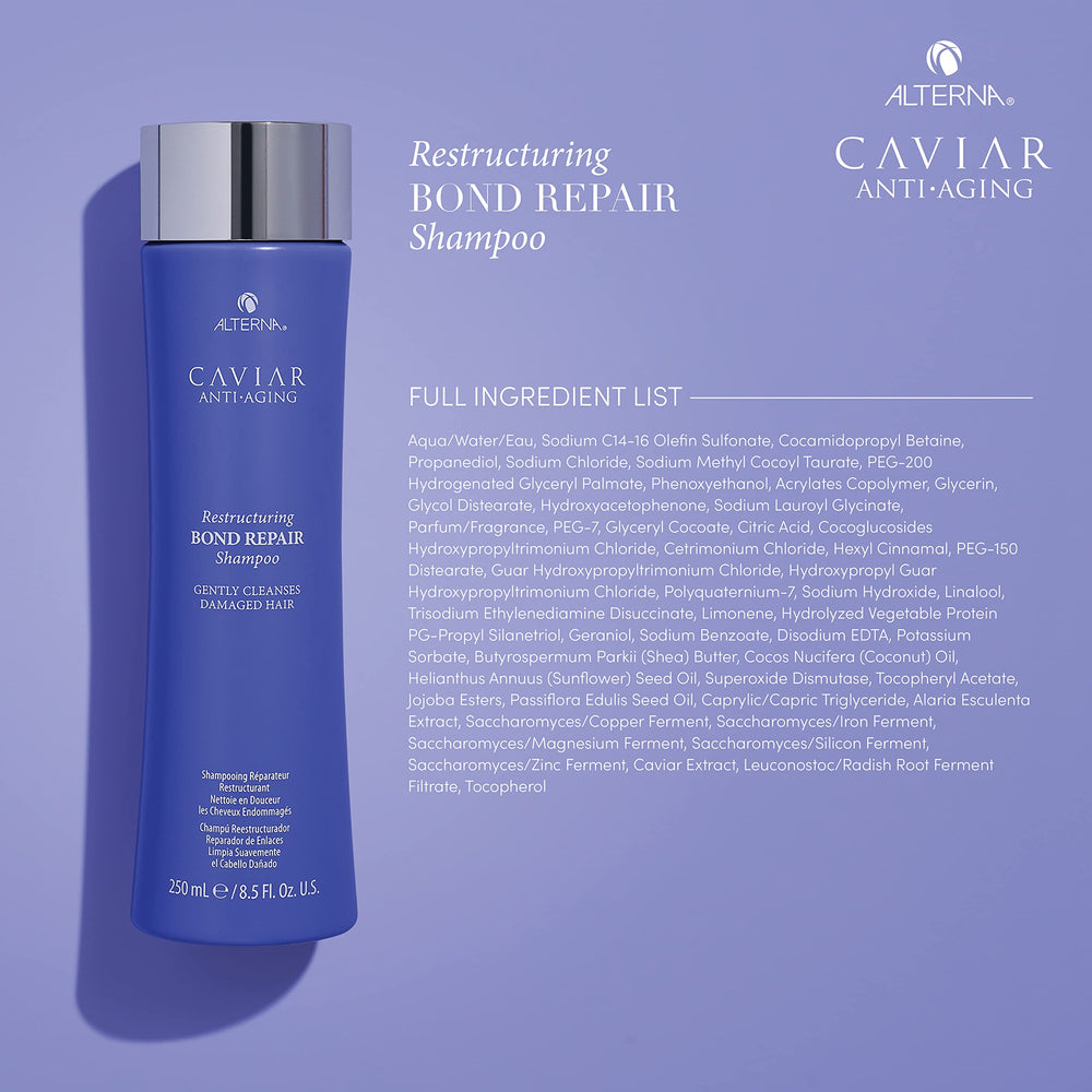 Alterna luxury haircare bottle close-up highlighting premium nourishment.