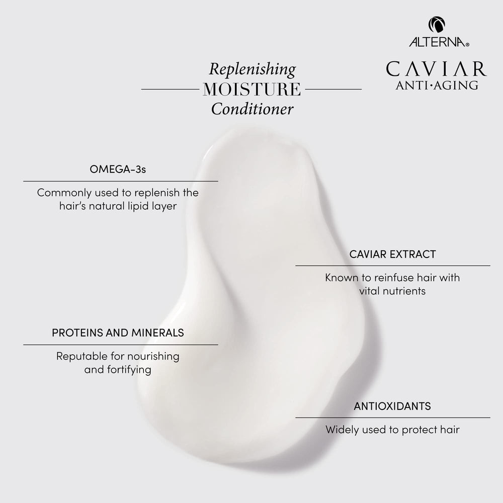 Shampoo lather on wet hair demonstrating cleansing action with Alterna.
