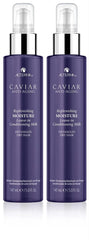 Alterna Caviar Anti-Aging Leave-In Milk bottle delivers deep hydration for dry hair