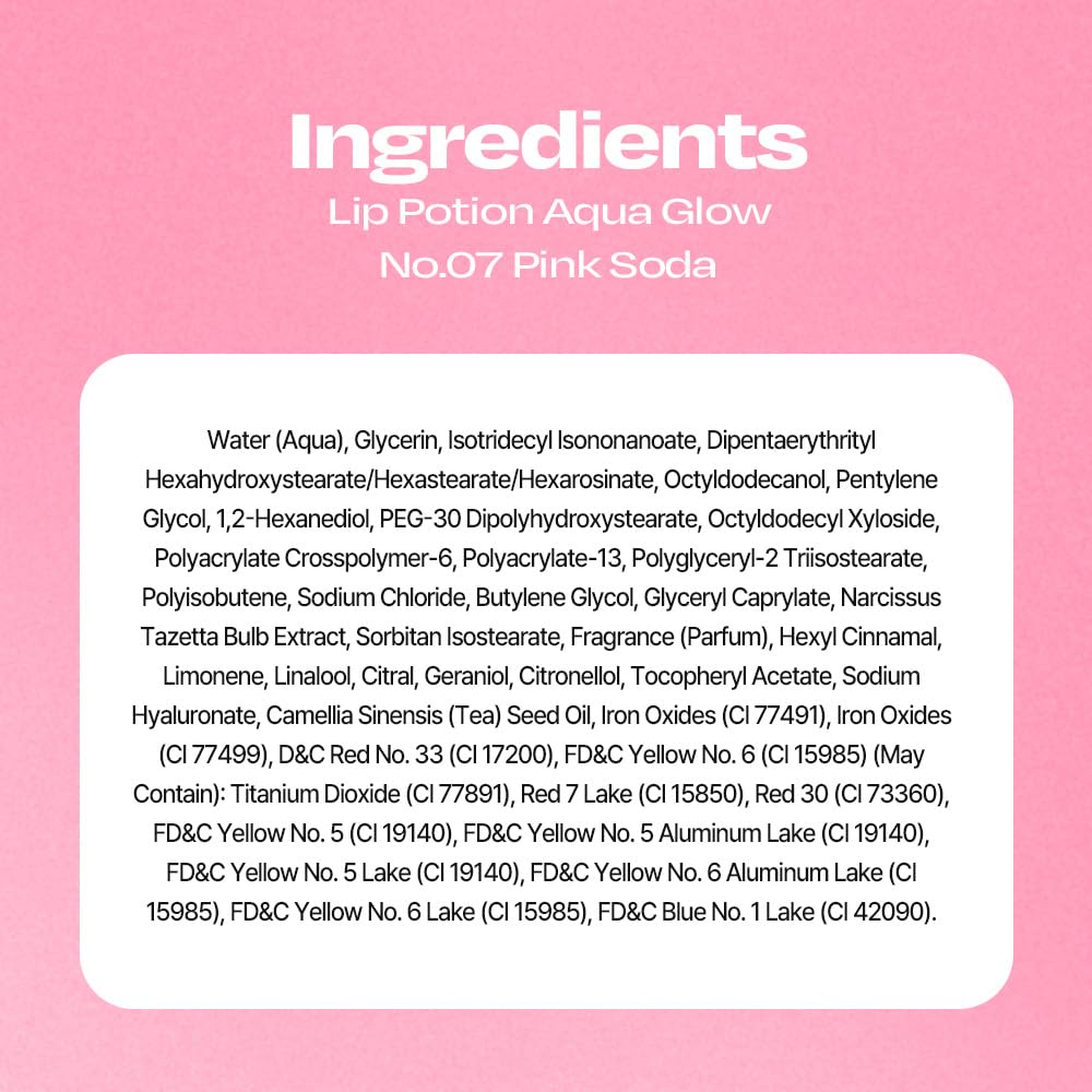 alternativestereo Lip Potion Aqua Glow No.7 Pink Soda natural nude shade for layering