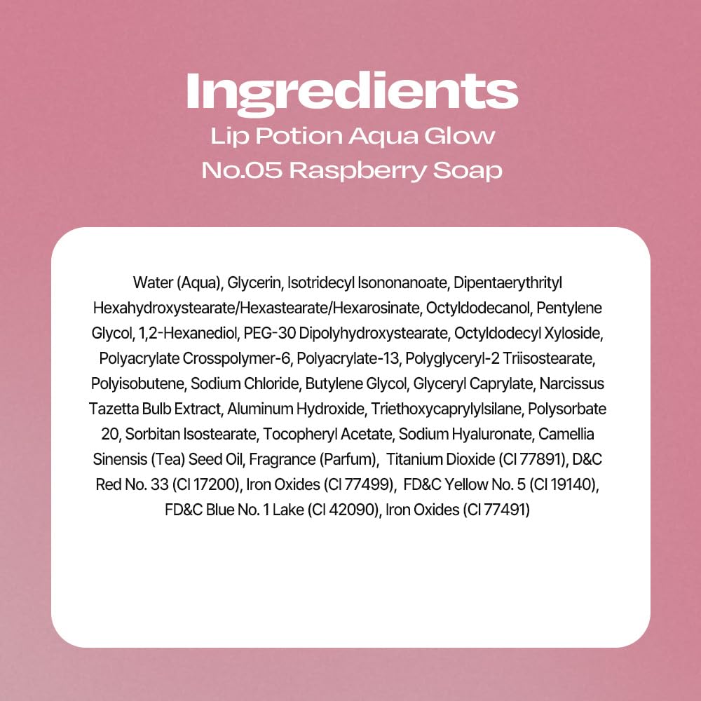 Alternativestereo Lip Potion Aqua Glow No.8 Sugar Purple gloss with soft lavender glow.