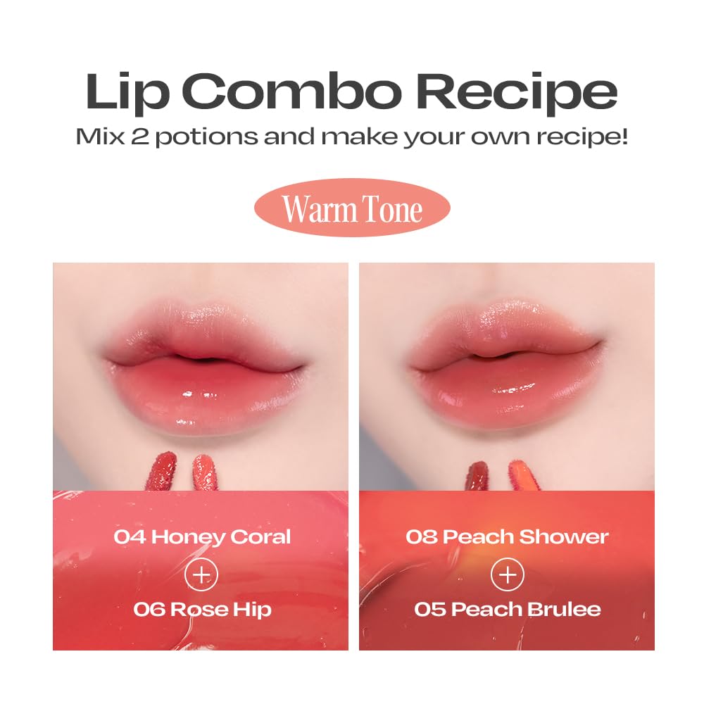 alternativestereo Lip Potion Balmy Rose sheer mauve shade complements many skin tones.