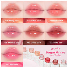 Alternativestereo Lip Potion Sugar Glaze Tint packaging-front highlights premium design.