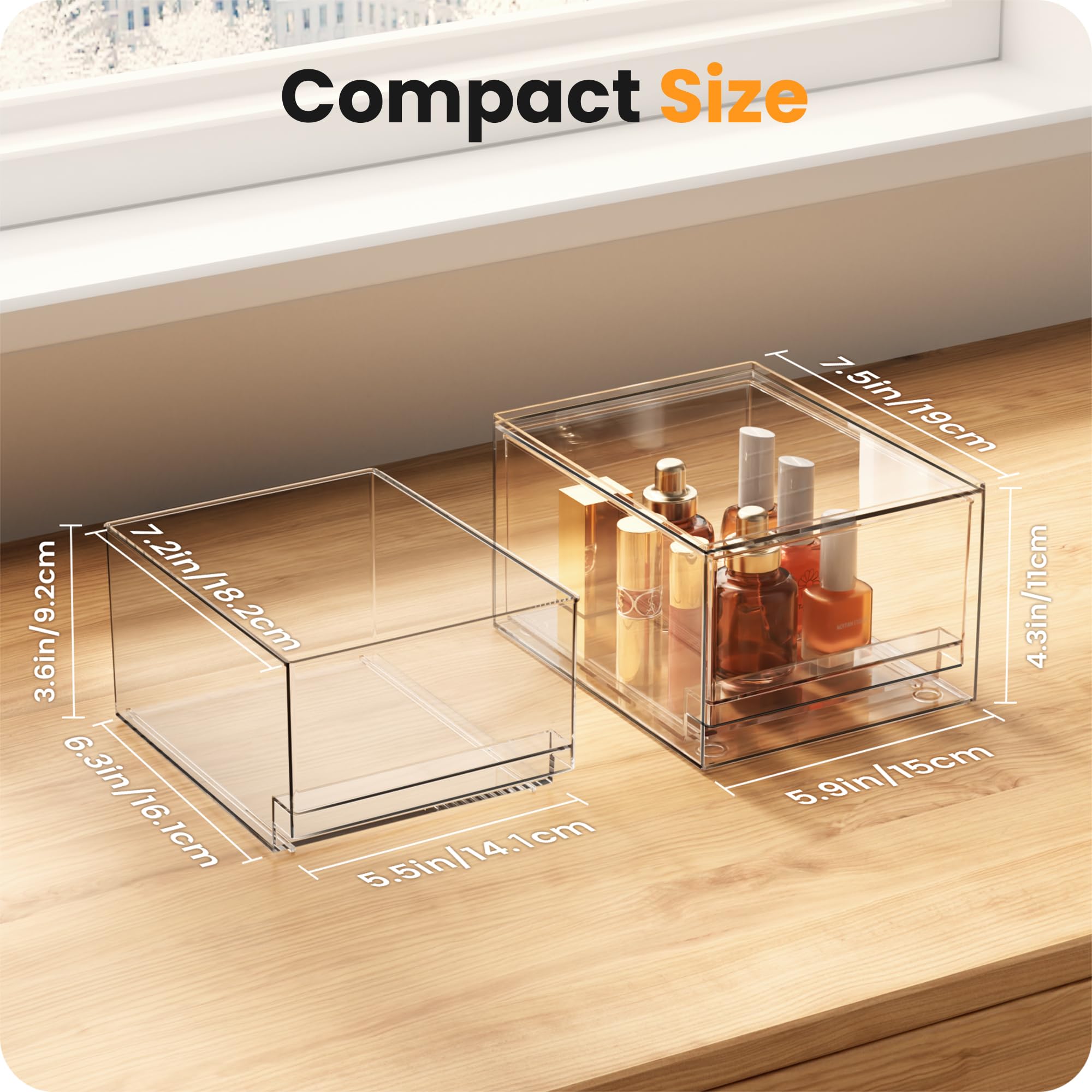 A-LuGei kitchen spice and snack drawer makes pantry items easy to find.