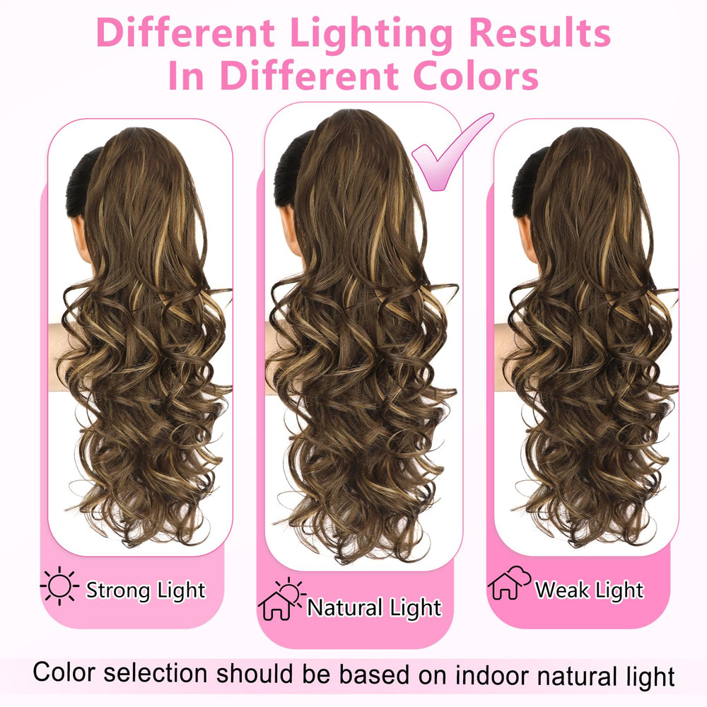 ALXNAN ponytail extension ideal for weddings and dress-up events