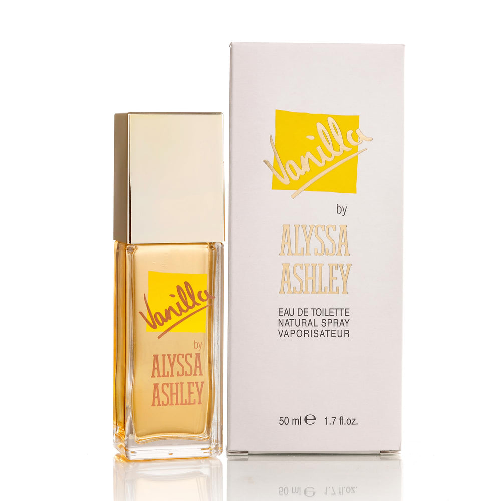 Alyssa Ashley Vanilla spray captures intimate evenings with musk and rose notes.