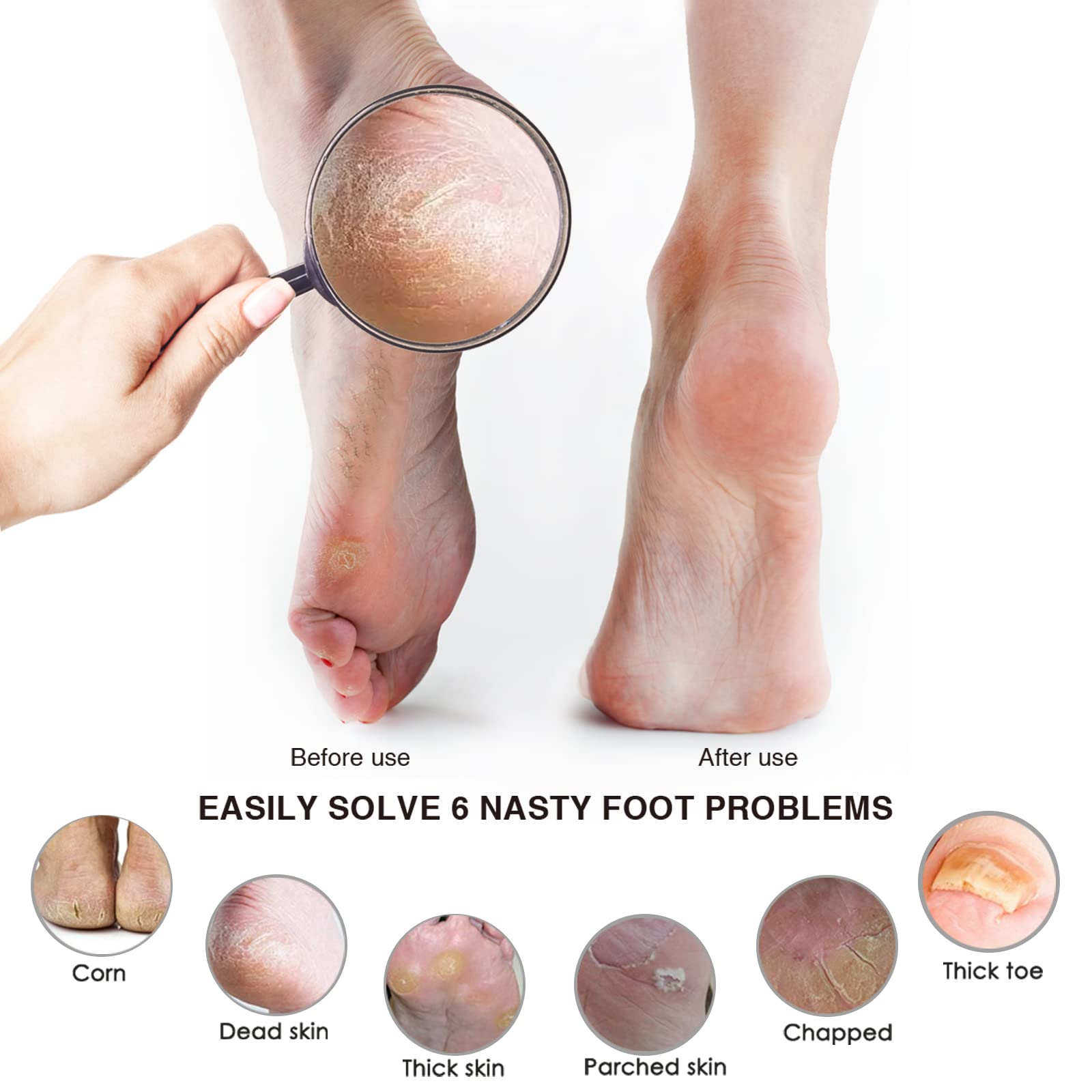 AM 8:00 spa-like foot care at home in action