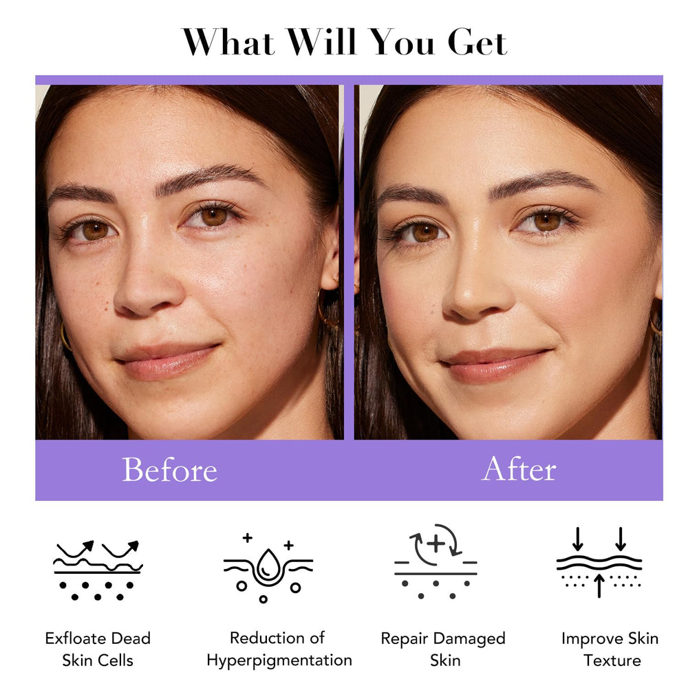 AM AROMANTRA Daily Set Serum dropper highlighting brightening formula.