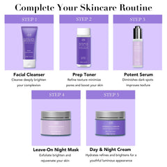AM AROMANTRA Daily Set Toner bottle showing balancing hydration.