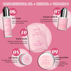AM AROMANTRA face oil; lightweight nourishment for radiant glow.