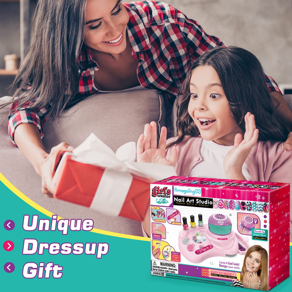 Amagoing peelable nail polish is gentle on skin and easy to remove.
