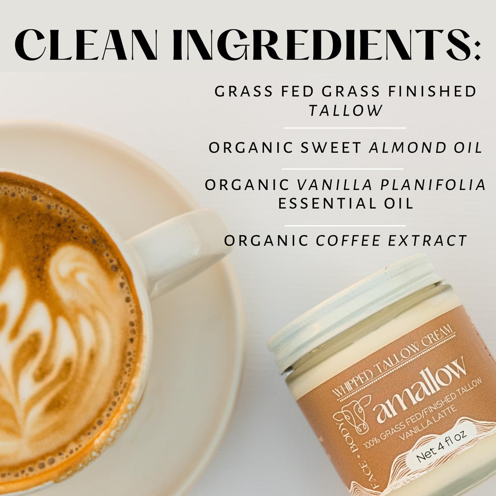 Amallow Vanilla Latte on skin demonstrates soft, nourished feel after use.