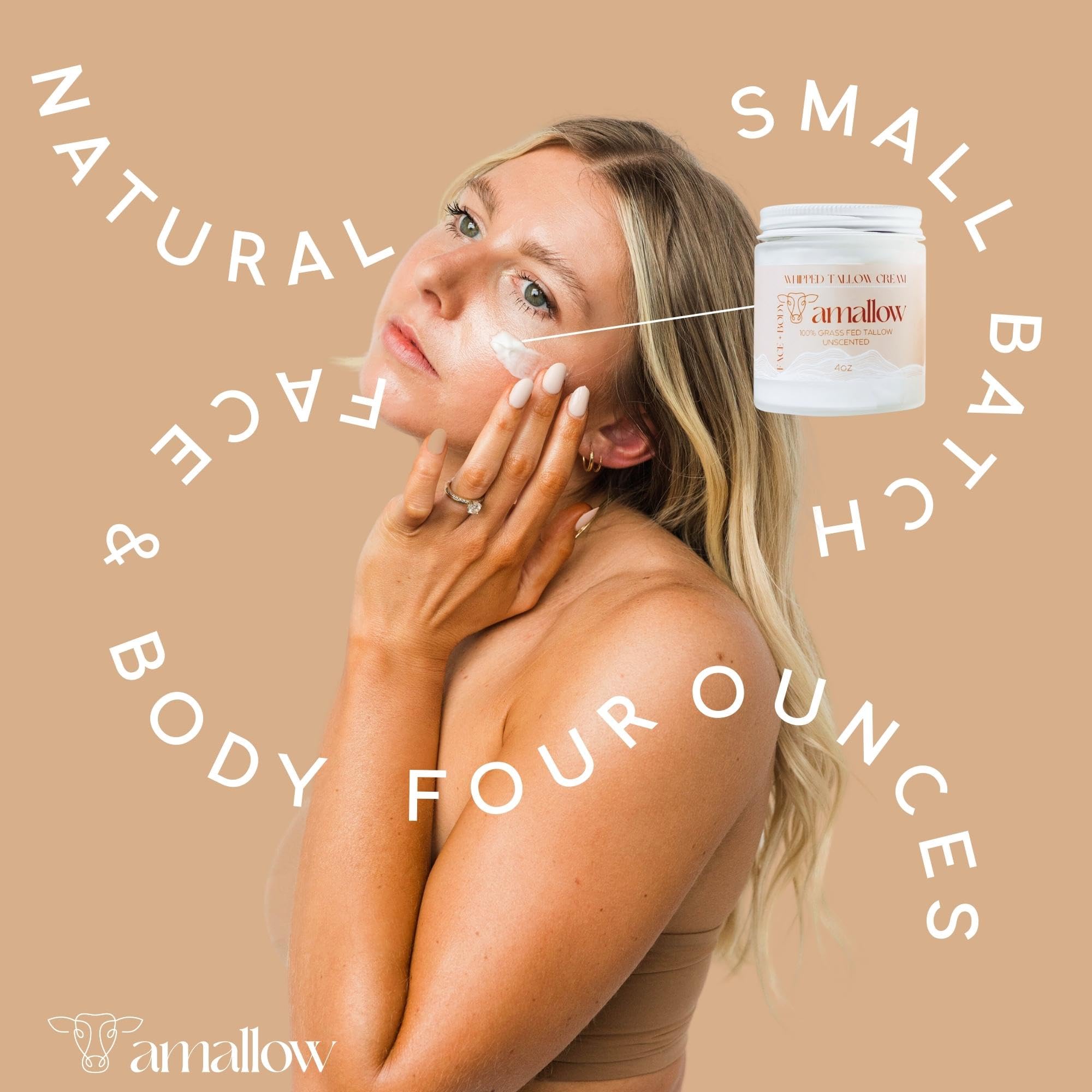 Amallow face and body application for daily comfort and hydration