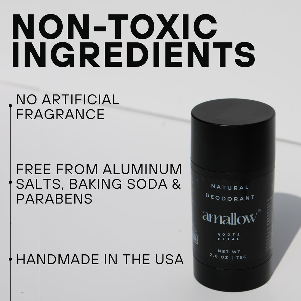 Amallow ingredients closeup featuring tallow, shea, magnesium, and zinc.