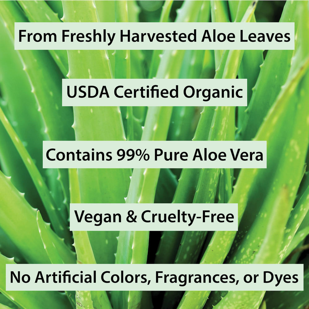 Amara Beauty Aloe Vera Gel ideal for after sun care soothing skin