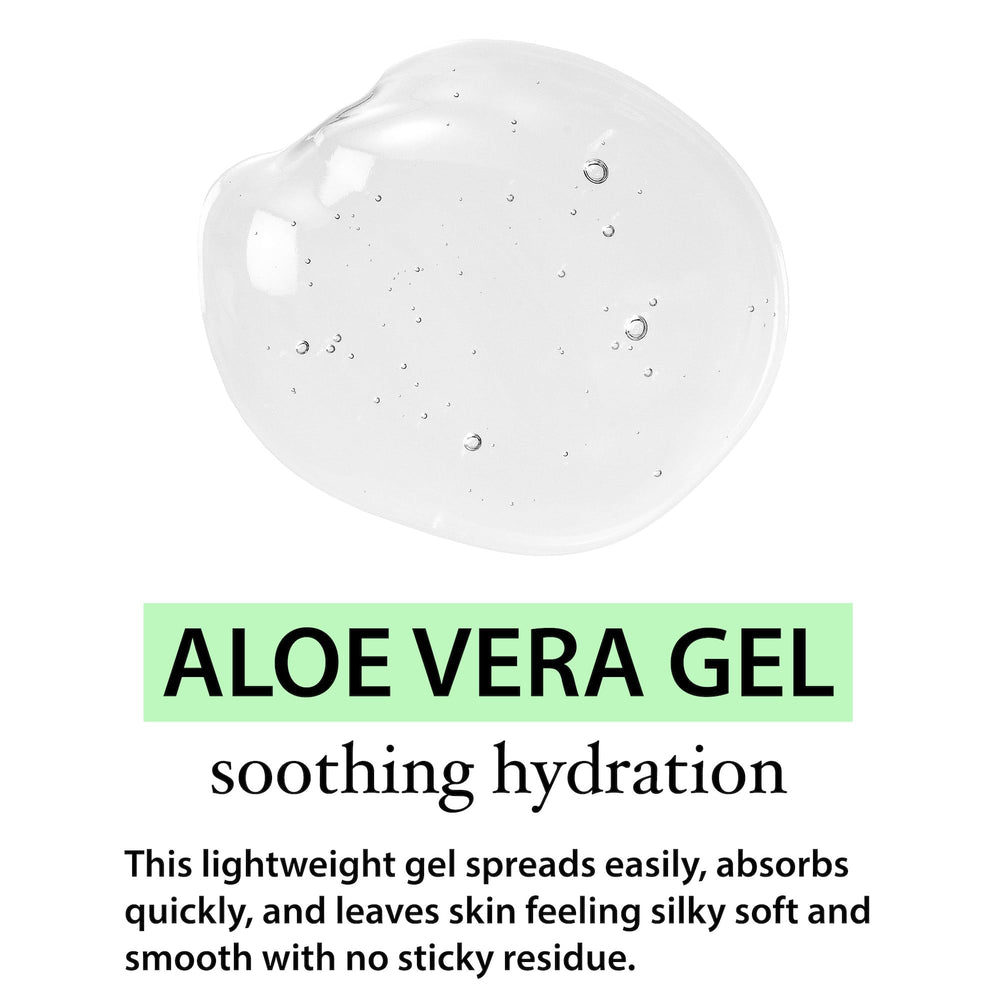 Amara Beauty Aloe Vera Gel bottle packaging close-up