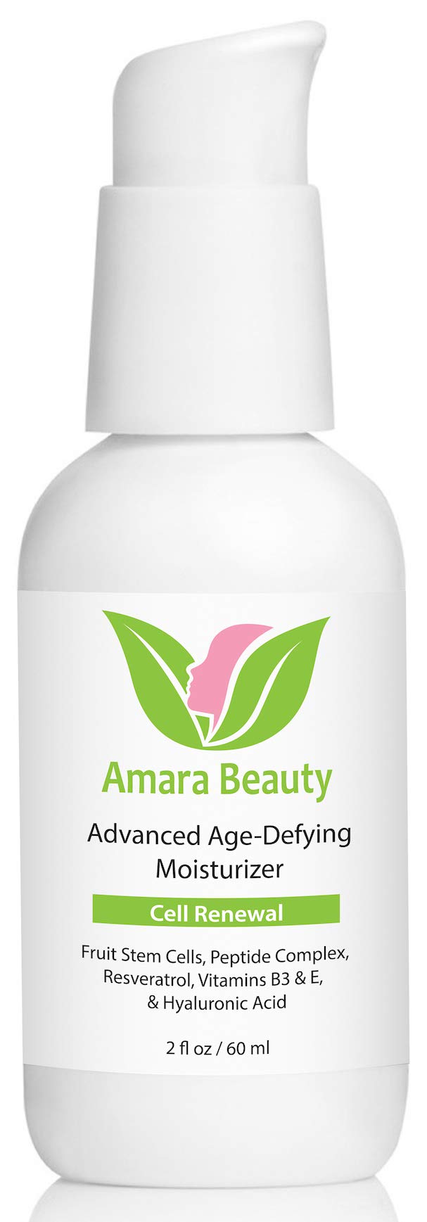 Amara Beauty cream texture closeup demonstrating lightweight, non-greasy hydration.