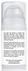 Amara Beauty lightweight gel absorbs quickly without greasy residue