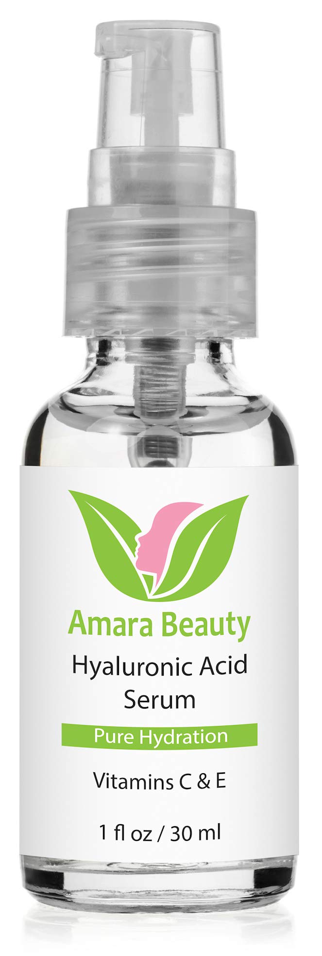 Amara Beauty Hyaluronic Serum texture silky finish after application