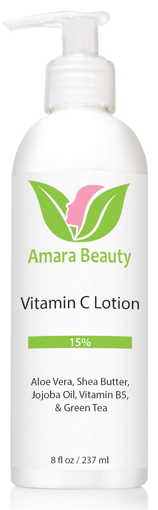 Texture close-up showing lightweight absorption of Amara Beauty lotion