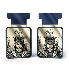 AMARAN PARFUMS Amaran Qamarain for Him heart notes, cedar and jasmine for refined warmth.
