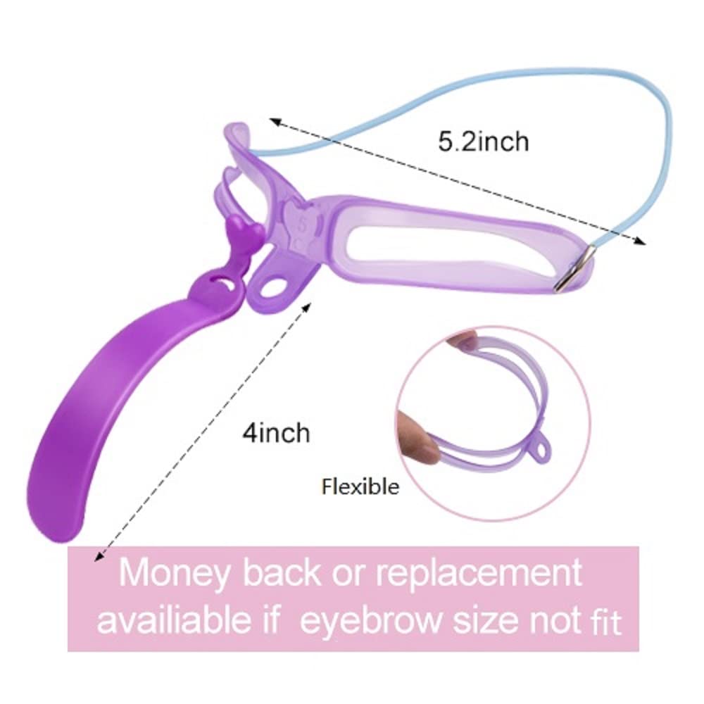 Amariver beginner-friendly brow stencils for quick shaping